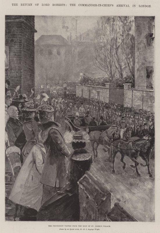 The Return of Lord Roberts, the Commander-in-Chief