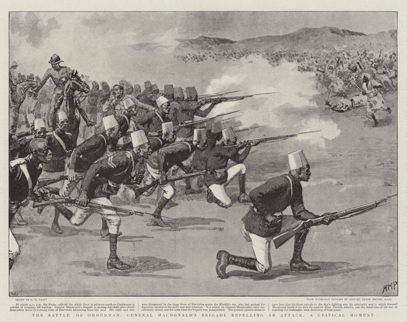 The Battle of Omdurman, General Macdonald