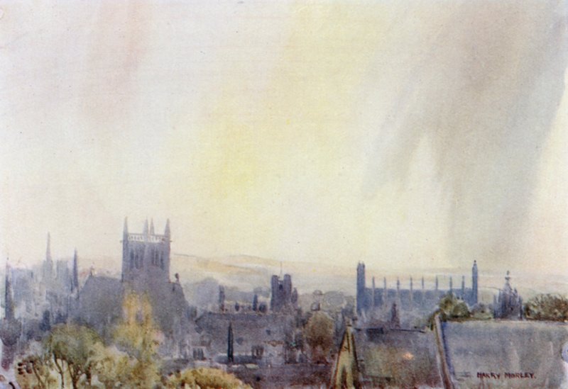 The Roofs of Cambridge by Henry Morley