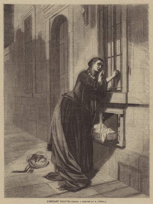 The Foundling by Henry Nelson ONeil