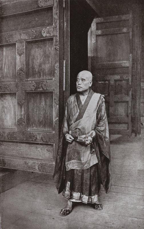A Priest of Buddha by Herbert Ponting