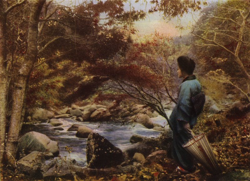 Autumn at Miyanoshita by Herbert Ponting