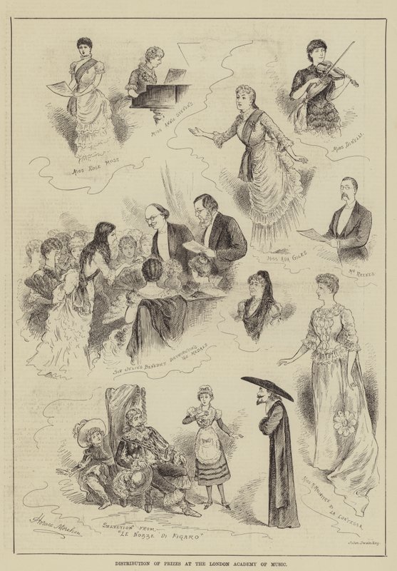 Distribution of Prizes at the London Academy of Music by Horace Morehen