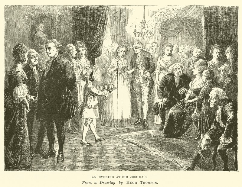 An Evening at Sir Joshua
