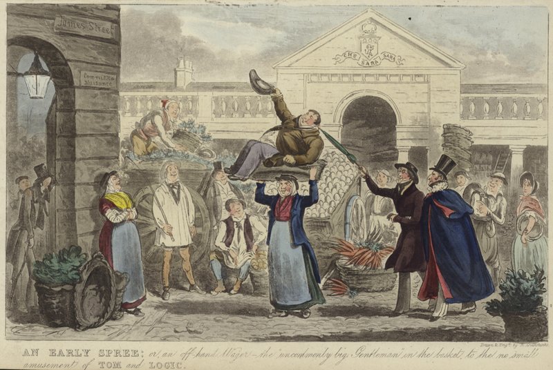 An Early Spree by Isaac Robert Cruikshank