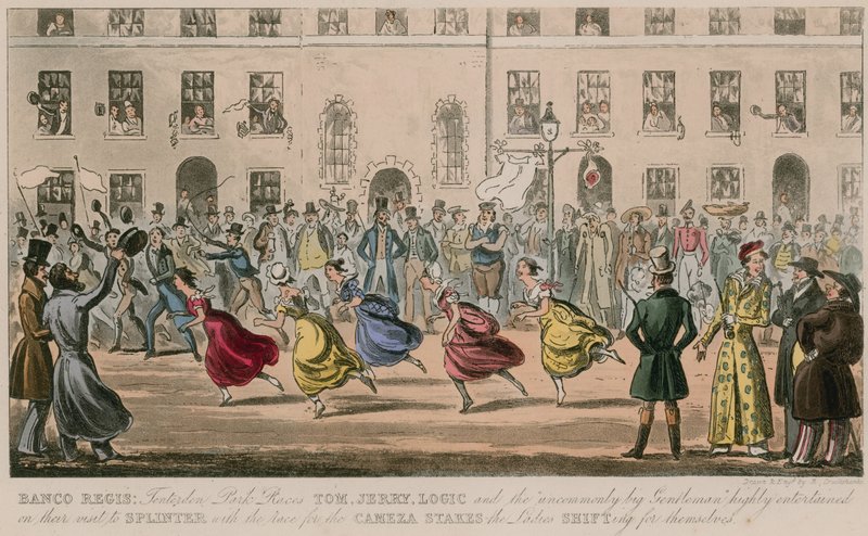 Banco Regis by Isaac Robert Cruikshank