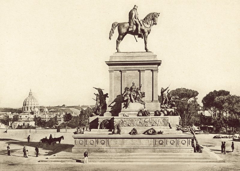 Monument to Giuseppe Garibaldi by Italian Photographer