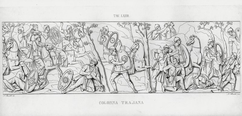 Trajan’s Column by Italian School