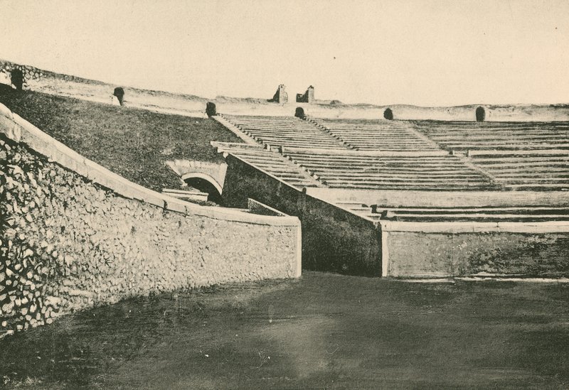The Amphitheatre as it is by Italian School
