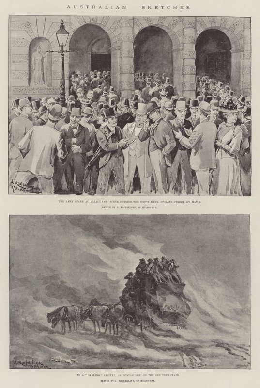 Australian Sketches by J. Macfarlane