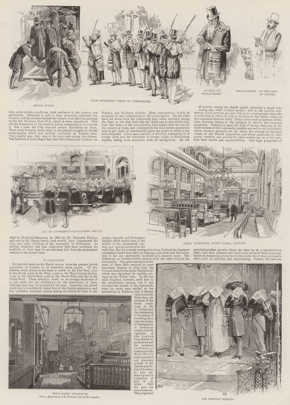 The Jews in London by J.M. Belisario