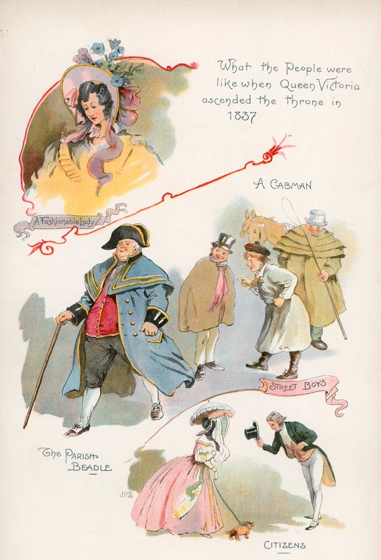 People in 1837 by J. R. Sinclair