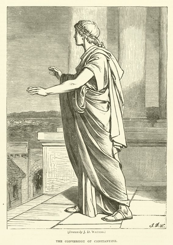 The Conversion of Constantine by James Dawson Watson