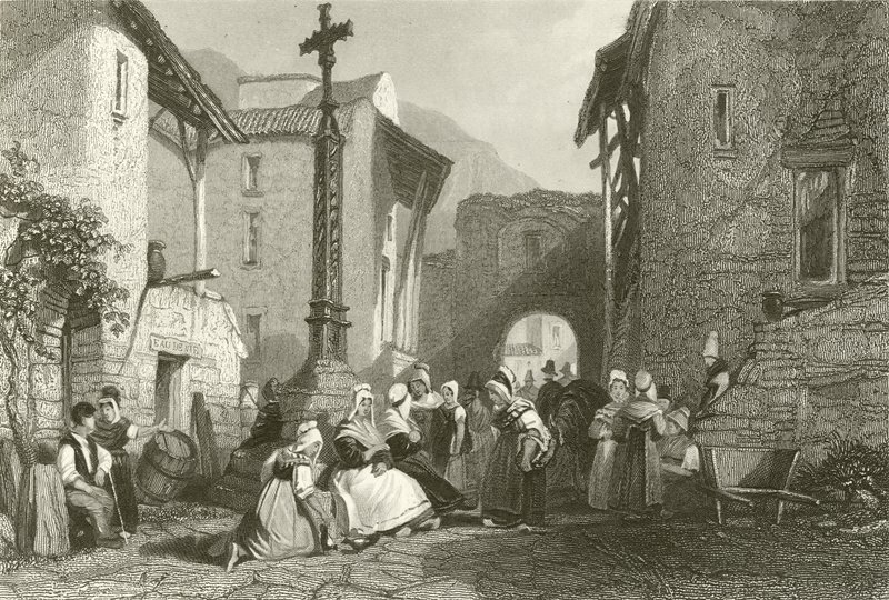 Royat by James Duffield Harding