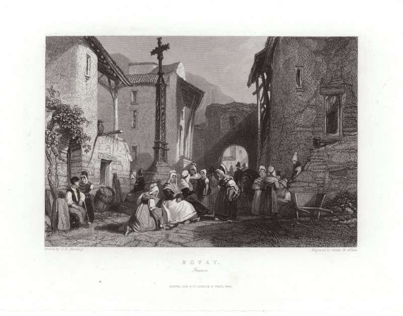 Royat by James Duffield Harding