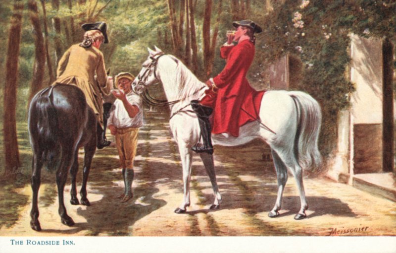 The Roadside Inn by Jean Louis Ernest Meissonier
