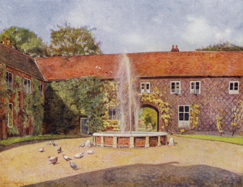 Fulham, The Courtyard by Jessie MacGregor