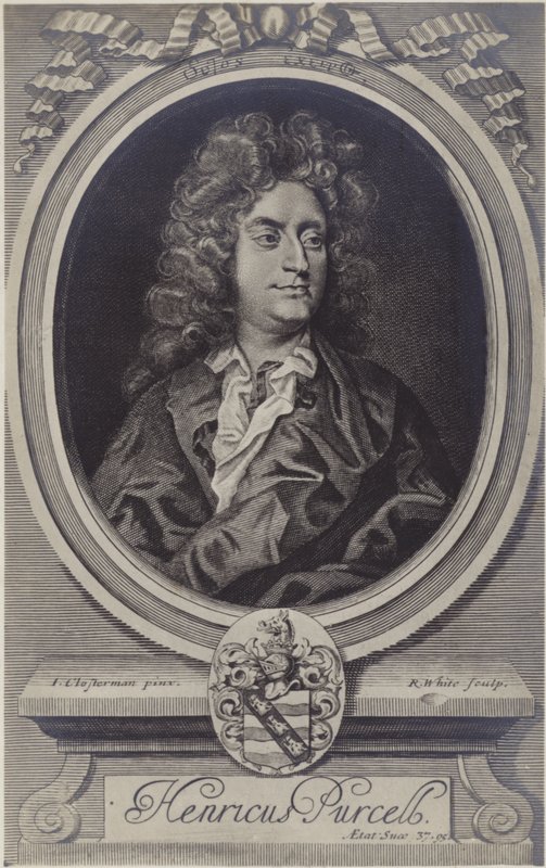 Portrait of Henry Purcell by Johann Closterman