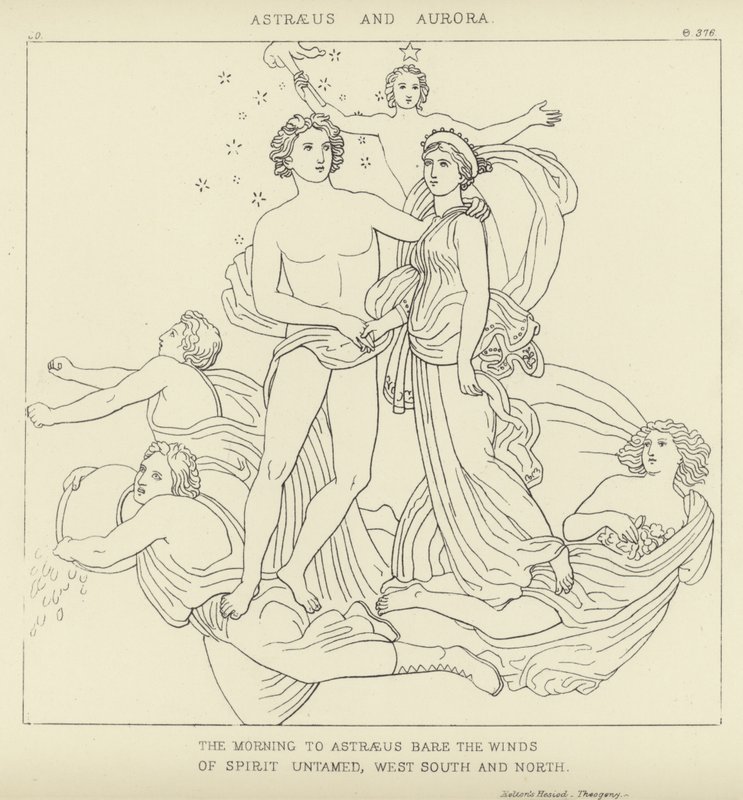 Astraeus and Aurora by John Flaxman