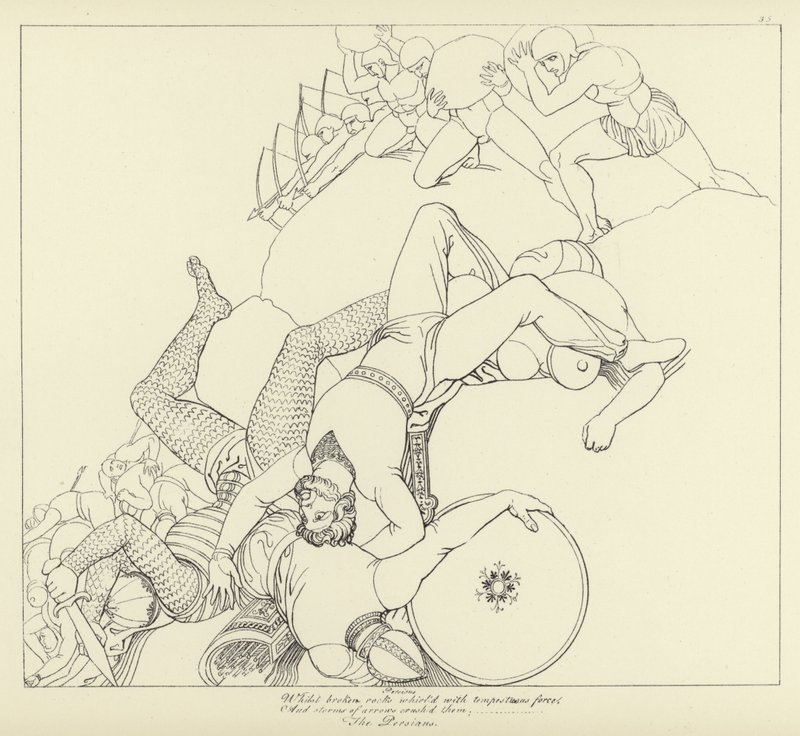 The Persians by John Flaxman