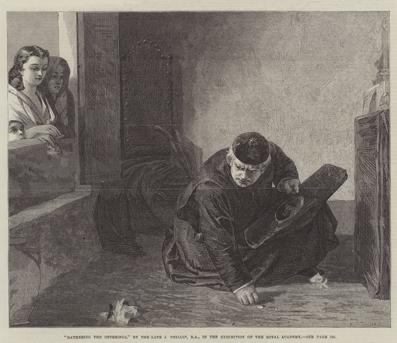 Gathering the Offerings by John Phillip