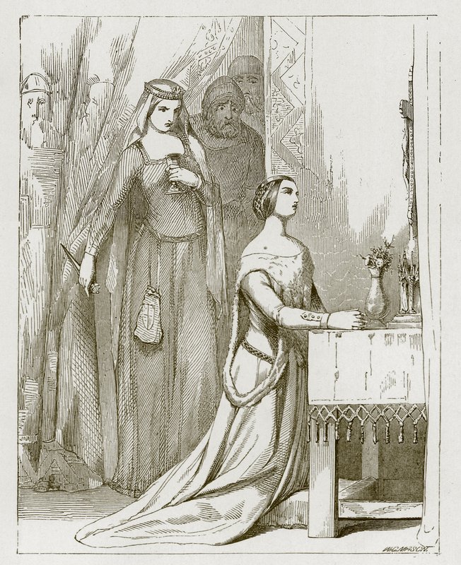 Fair Rosamond by John Absolon