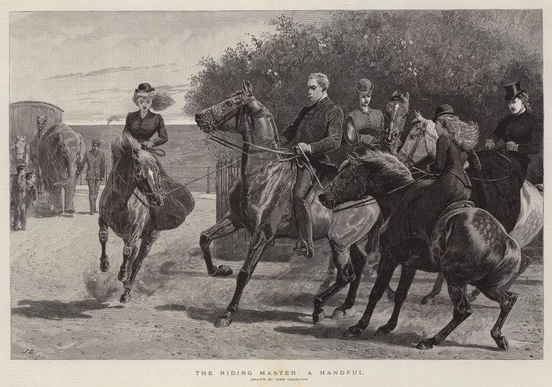 The Riding Master, a Handful by John Charlton