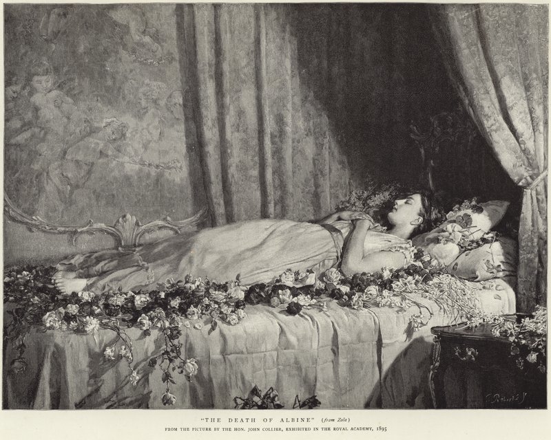 The Death of Albine by John Collier