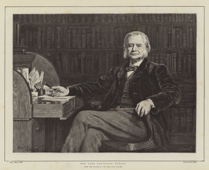 The Late Professor Huxley by John Collier