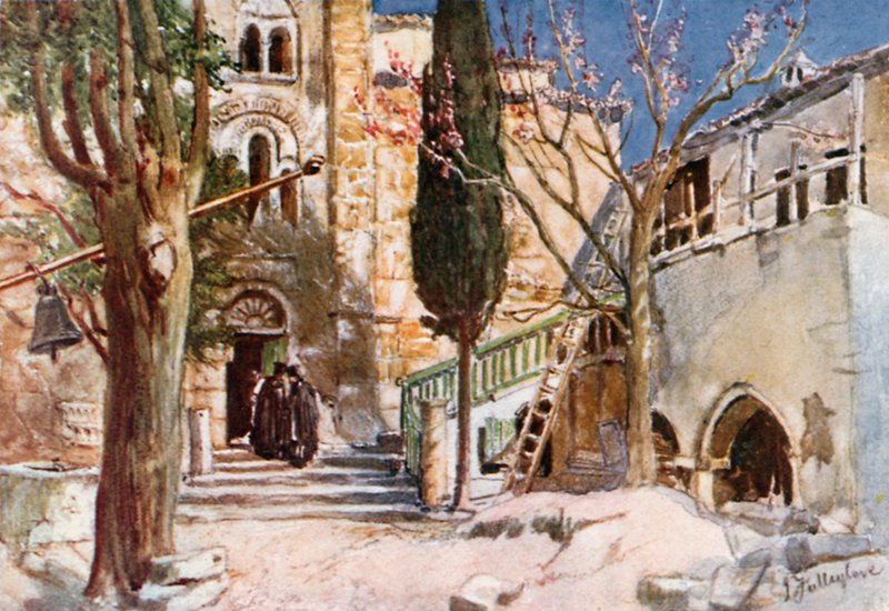 Convent of Daphni by John Fulleylove