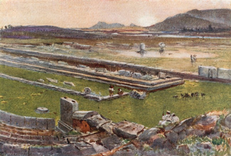 Megalopolis in Arcadia by John Fulleylove