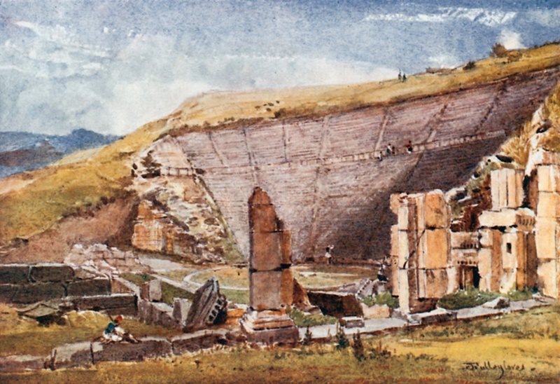 The Theatre of Epidaurus by John Fulleylove