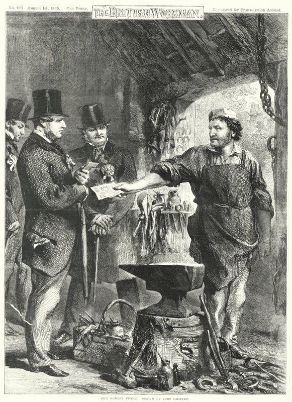The Honest Voter by John Gilbert