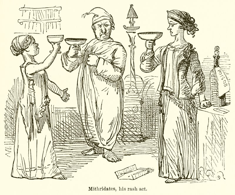 Mithridates, His Rash Act by John Leech