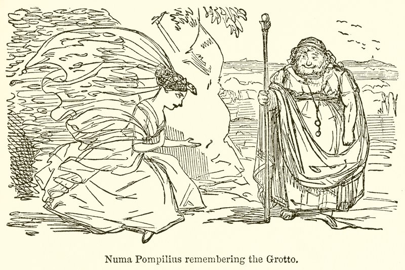Numa Pompilius Remembering the Grotto by John Leech
