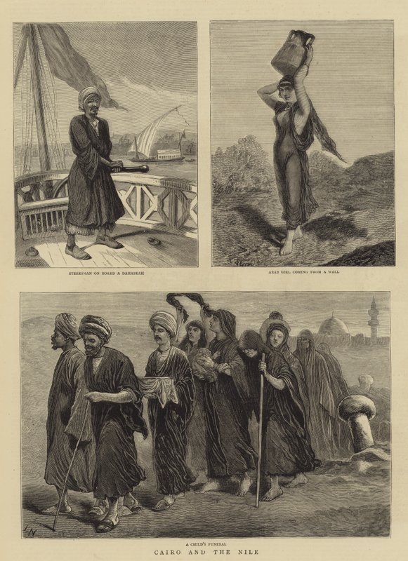Cairo and the Nile by Joseph Nash