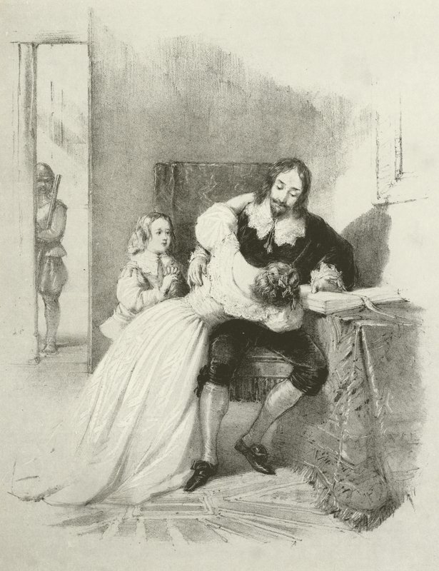 King Charles I Parting from His Children by Joseph Nash