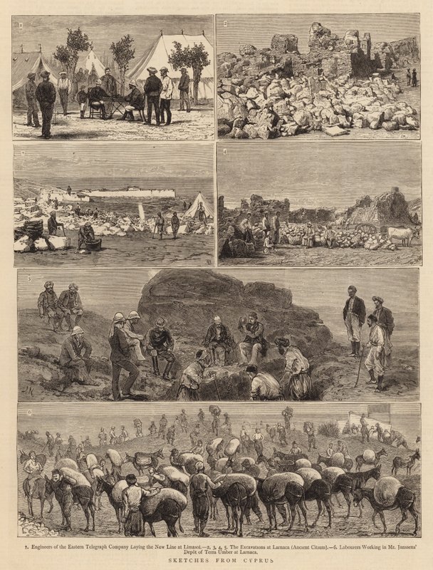 Sketches from Cyprus by Joseph Nash