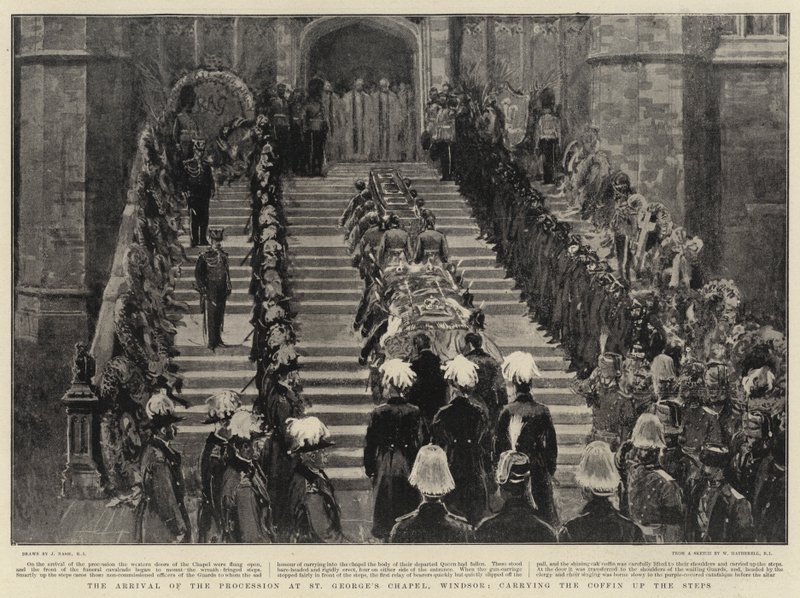 The Arrival of the Procession at St George
