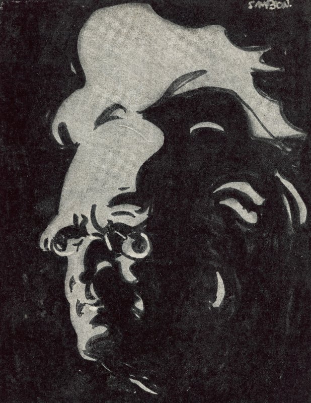 Bjørnstjerne Bjørnson by Joseph after Simpson
