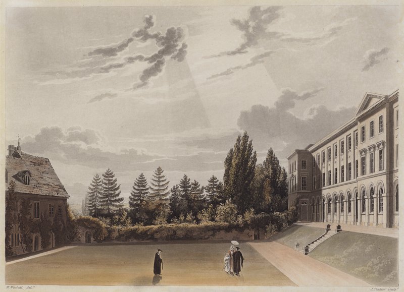 Worcester College, Oxford by Joseph Constantine Stadler