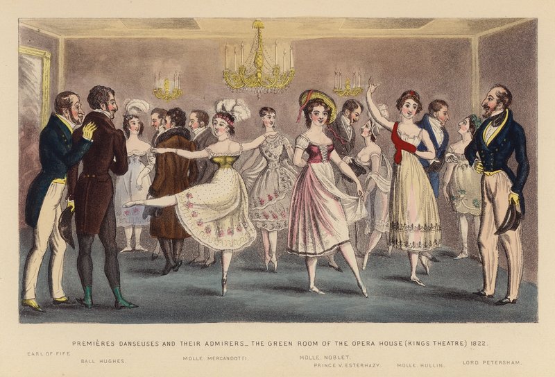 Premieres Danseuses and their Admirers by Joseph Grego