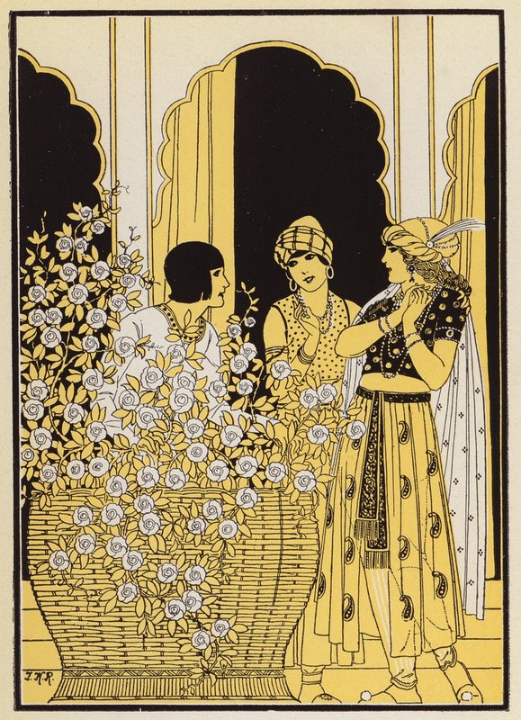 Floire and Blancheflor by Joseph Kuhn Regnier