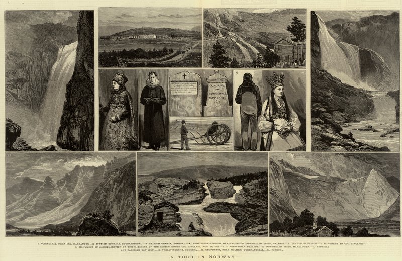 A Tour in Norway by Joseph Nash