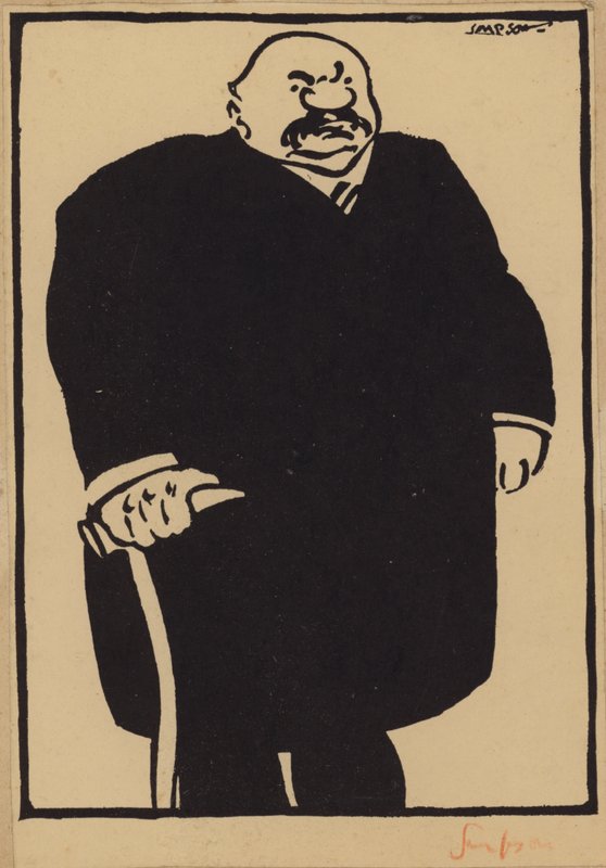 J Pierpont Morgan by Joseph Simpson