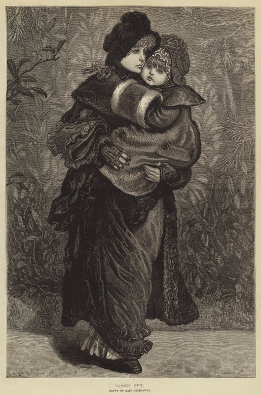 Tired Out by Kate Greenaway