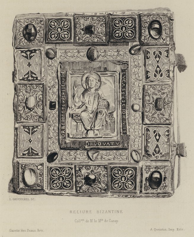 Byzantine bookbinding by Leon Gaucherel