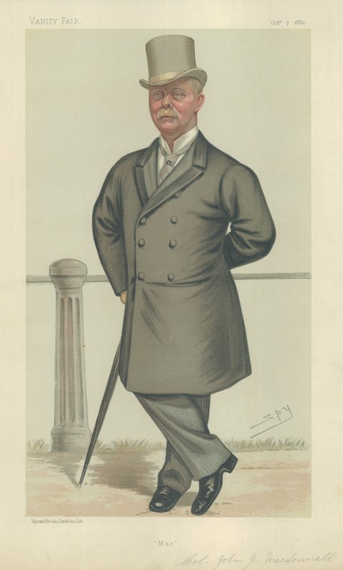 Colonel John J MacDonnell by Leslie Matthew Ward