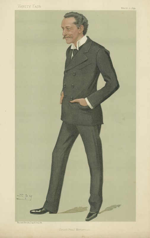 Count Paul Wolff Metternich by Leslie Matthew Ward