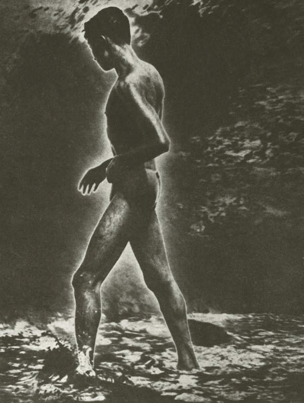 Boy and Wave by Lionel Wendt